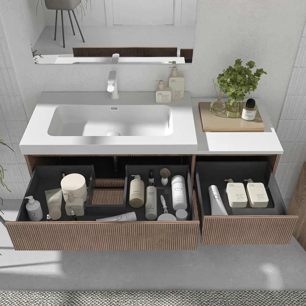 VAROBATH mueble de bano suspendido 4 cajones YOKO bastilla blanco 2.webp