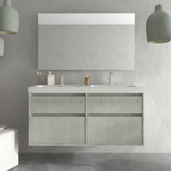VAROBATH mueble de bano suspendido 4 cajones YOKO polar blanco 3 1.webp