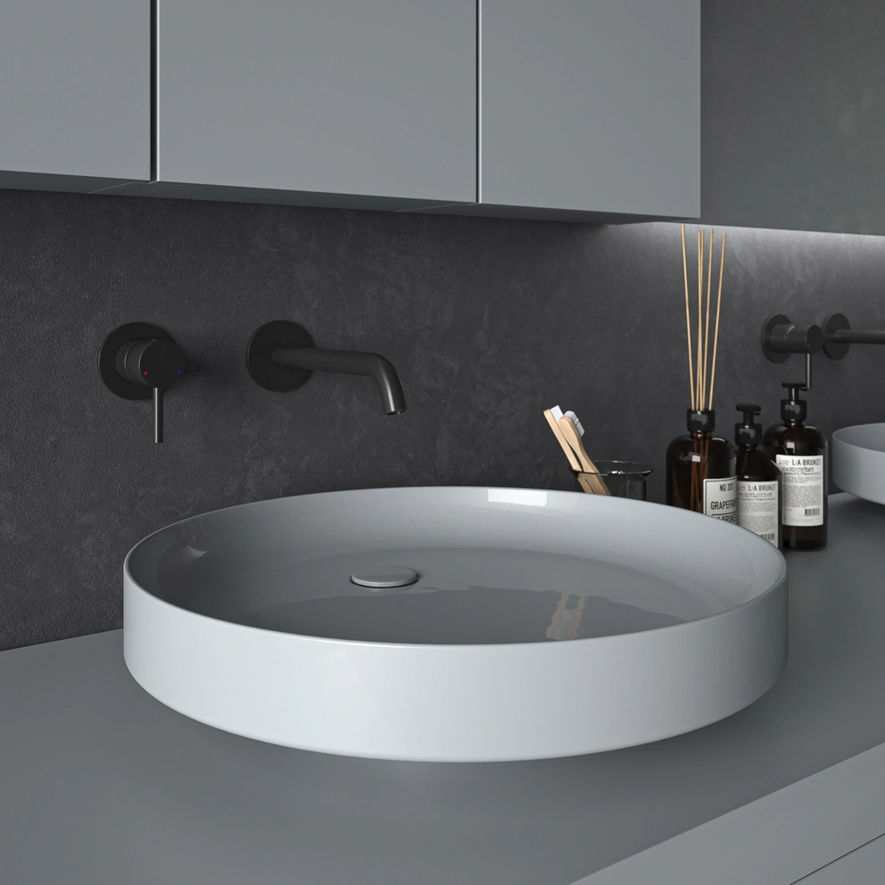 VAROBATH mueble de banoTESIS suspendido 4 cajones gris ventana 3.webp