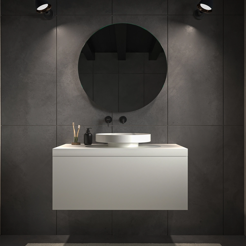 VAROBATH mueble suspendido 1 cajon TESIS blanco 3.webp
