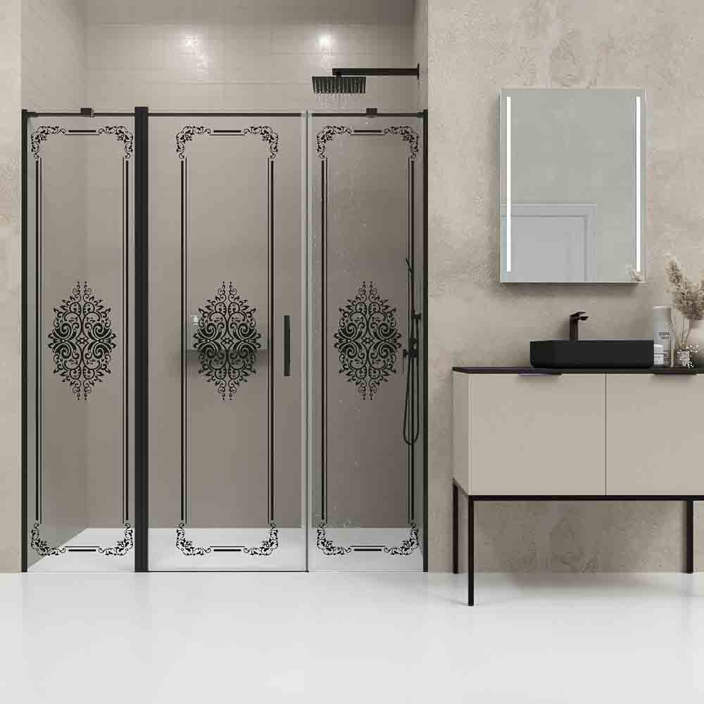 Varobath Mampara OPEN 2 fijos 1 puerta serigrafia RETRO.jpg