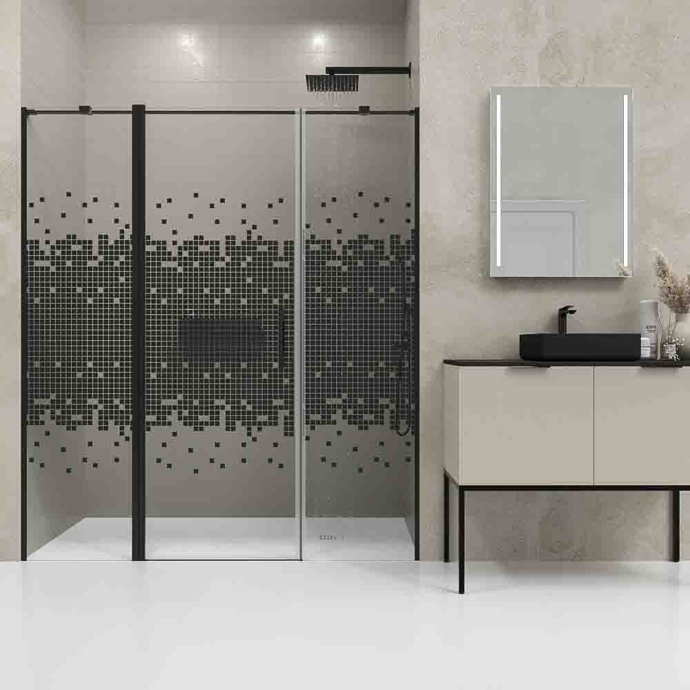 Varobath Mampara OPEN 2 fijos 1 puerta serigrafia TROP.jpg