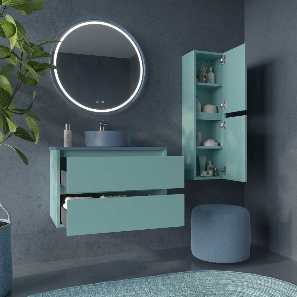 Varobath mueble bano suspendido CLAIRE 2 cajones TURQUESA PASTEL8.jpg