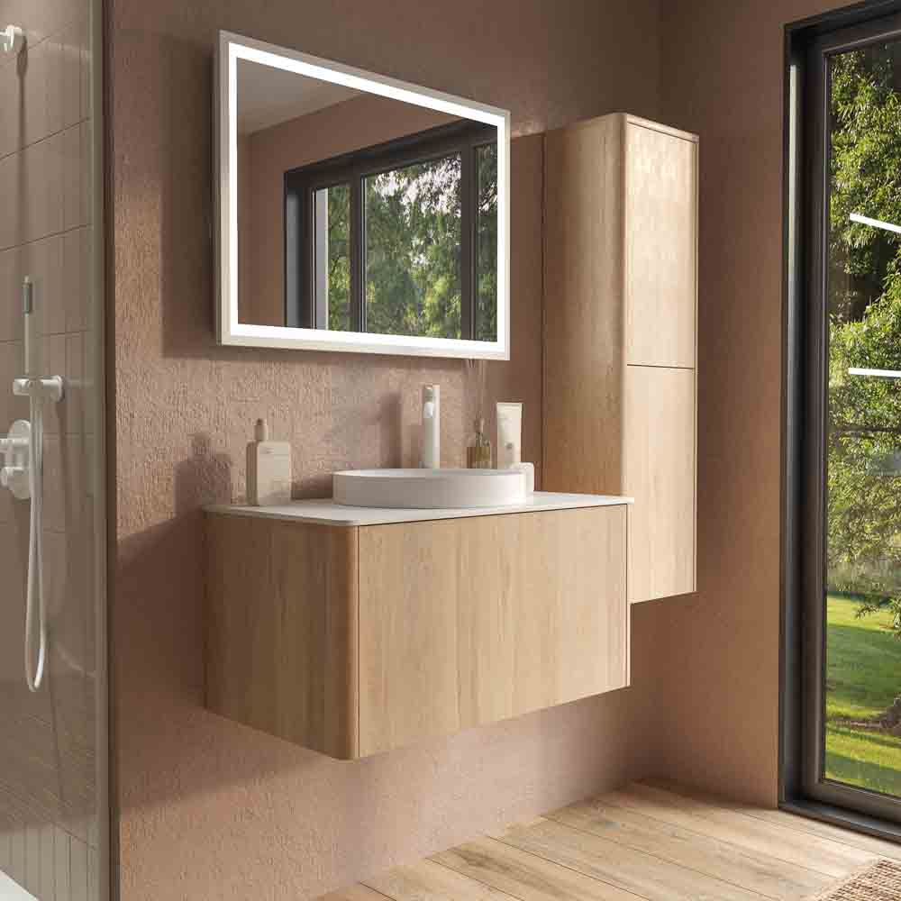 Varobath mueble bano suspendido FUSE 1 cajon roble claro2.jpg