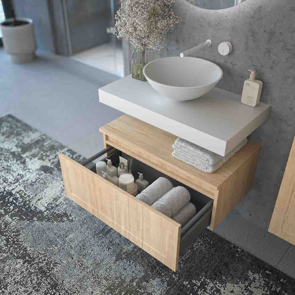 Varobath mueble de bano suspendido 1 cajon BUDGET roble claro1.jpg