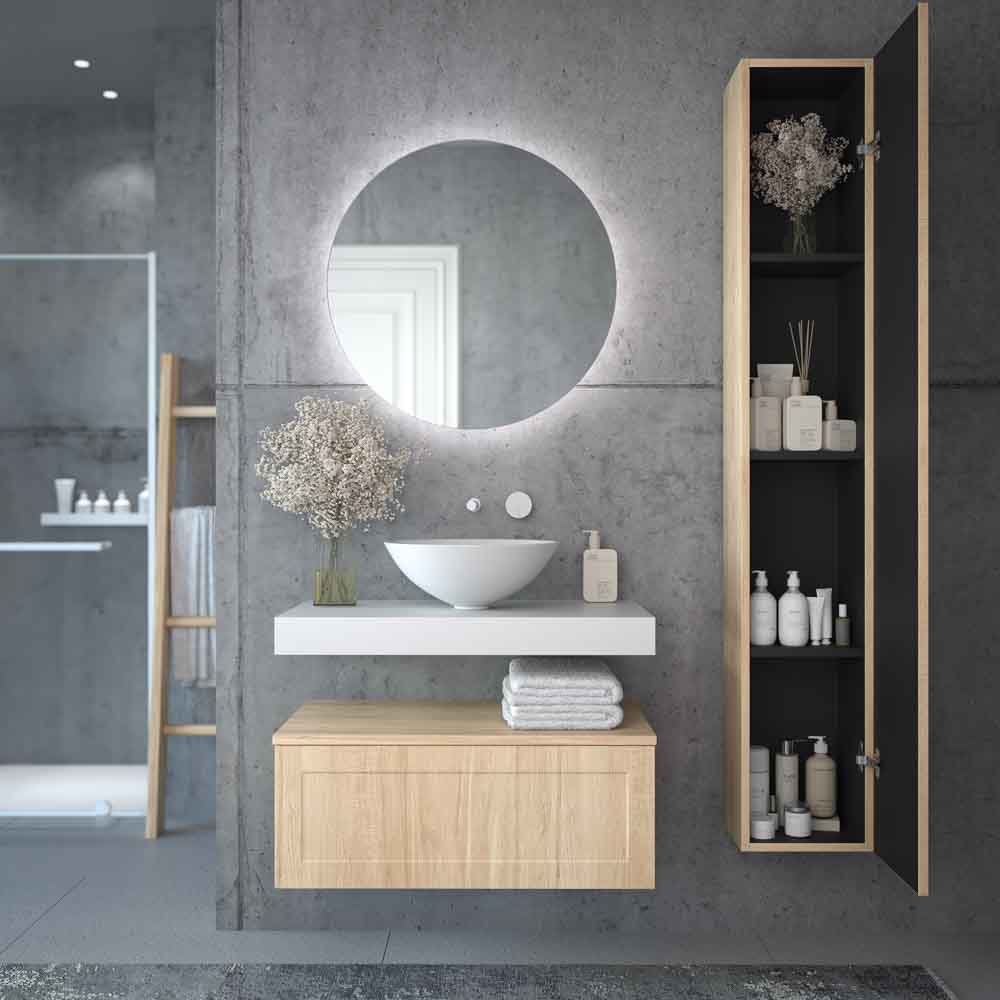 Varobath mueble de bano suspendido 1 cajon BUDGET roble claro2.jpg