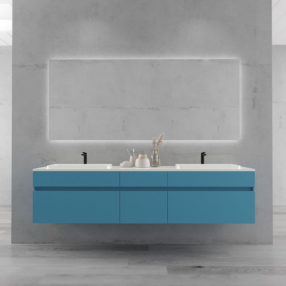 Varobath mueble de bano suspendido 6 cajones DUNE azul ocean.jpg