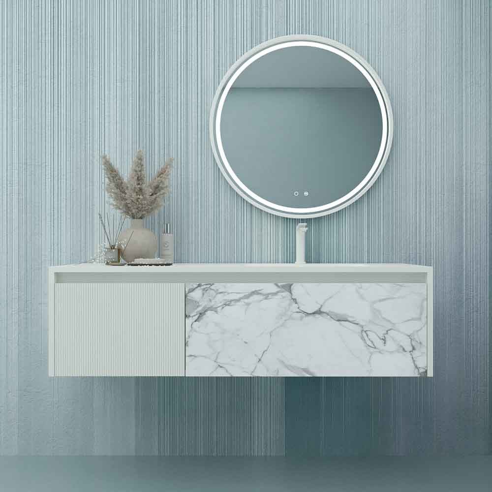 Varobath mueble de bano suspendido DUPLEX marmol calacatta blanco 1.jpg