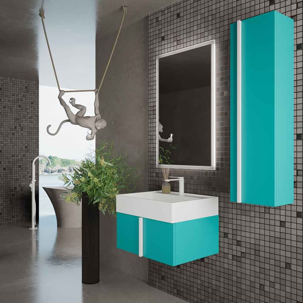 Varobath mueble de bano suspendido NORMA azul turquesa.jpg