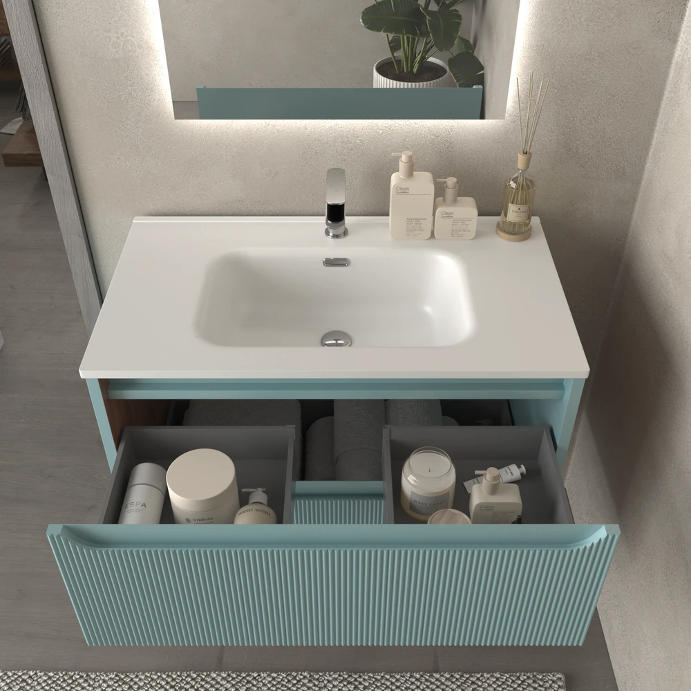 Varobath mueble suspendido TOSCANA millerigue TURQUESA 1.webp