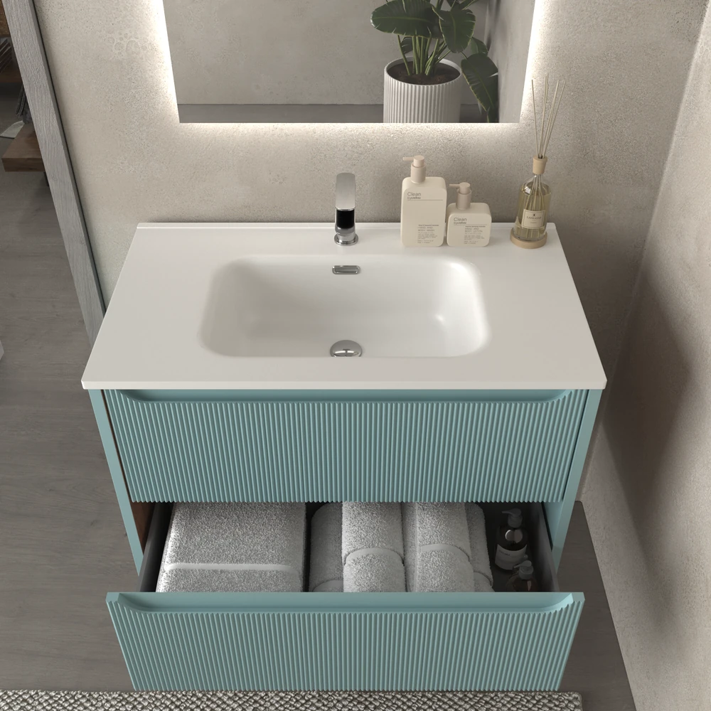 Varobath mueble suspendido TOSCANA millerigue TURQUESA.webp
