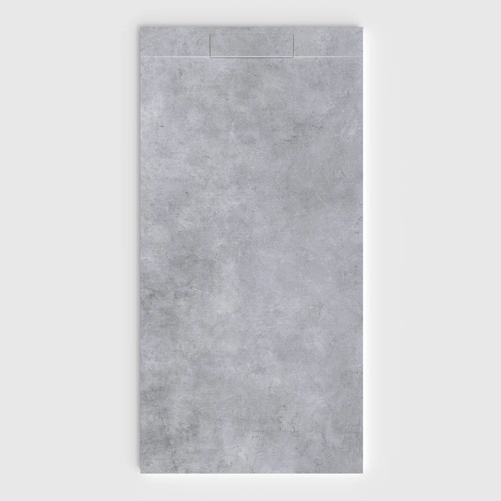 plato ducha plaster 3d cemento cemaro frontal.webp