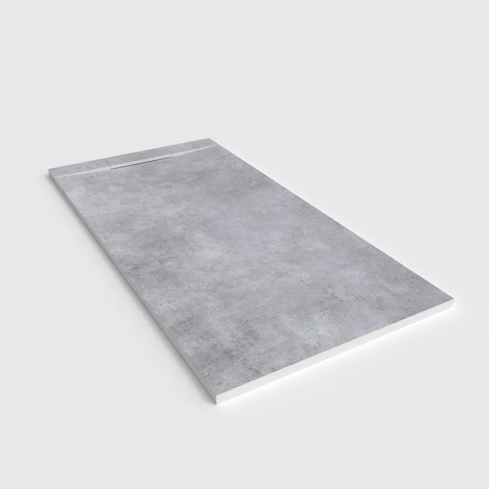 plato ducha plaster 3d cemento cemaro perspectiva.webp