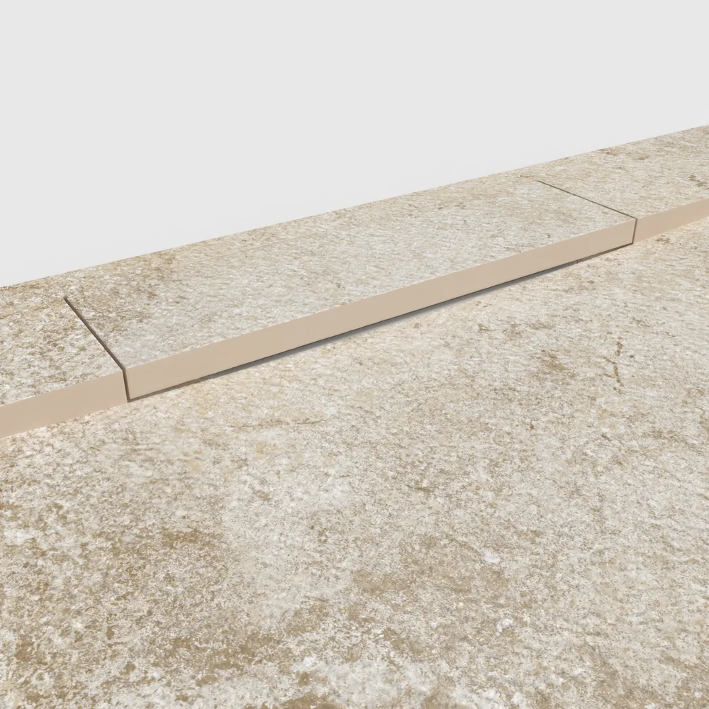 plato ducha plaster 3d cemento durton detalle.webp