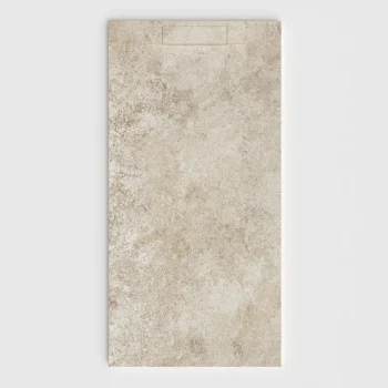 plato ducha plaster 3d cemento durton frontal.webp