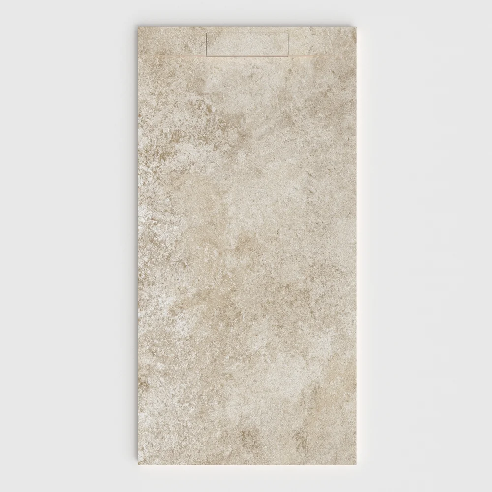 plato ducha plaster 3d cemento durton frontal.webp