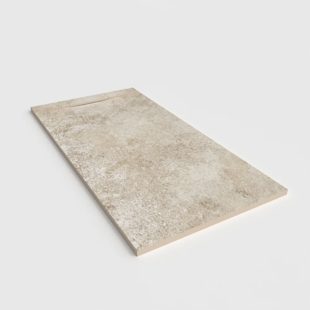 plato ducha plaster 3d cemento durton perspectiva.webp