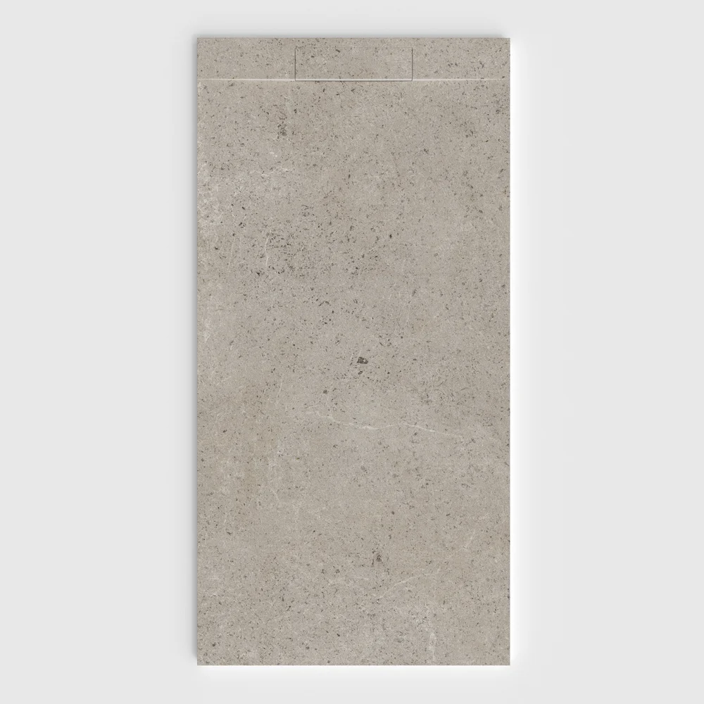plato ducha plaster 3d cemento sarria frontal.webp