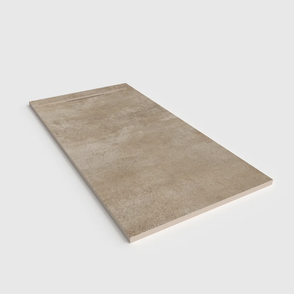 plato ducha plaster 3d cemento zenthir perspectiva.webp