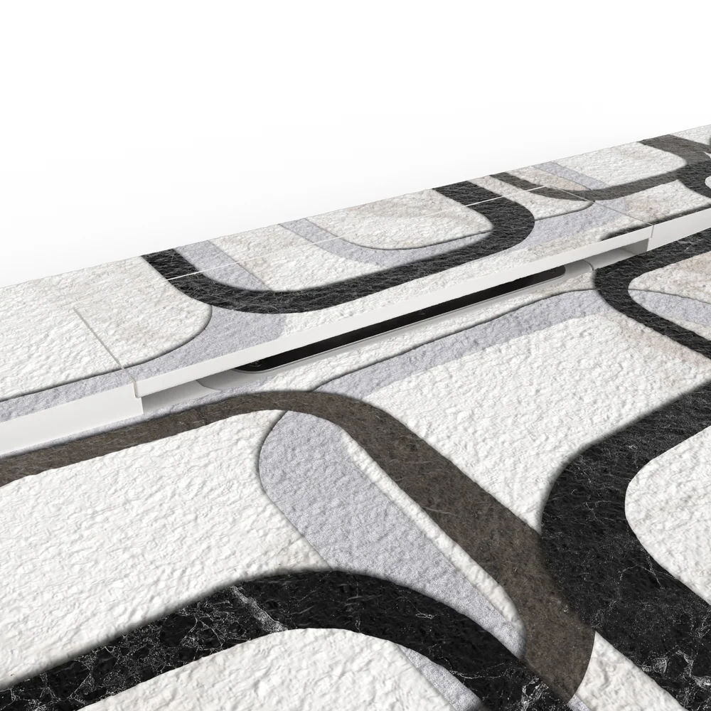 plato ducha plaster 3d hidraulico style detalle.webp