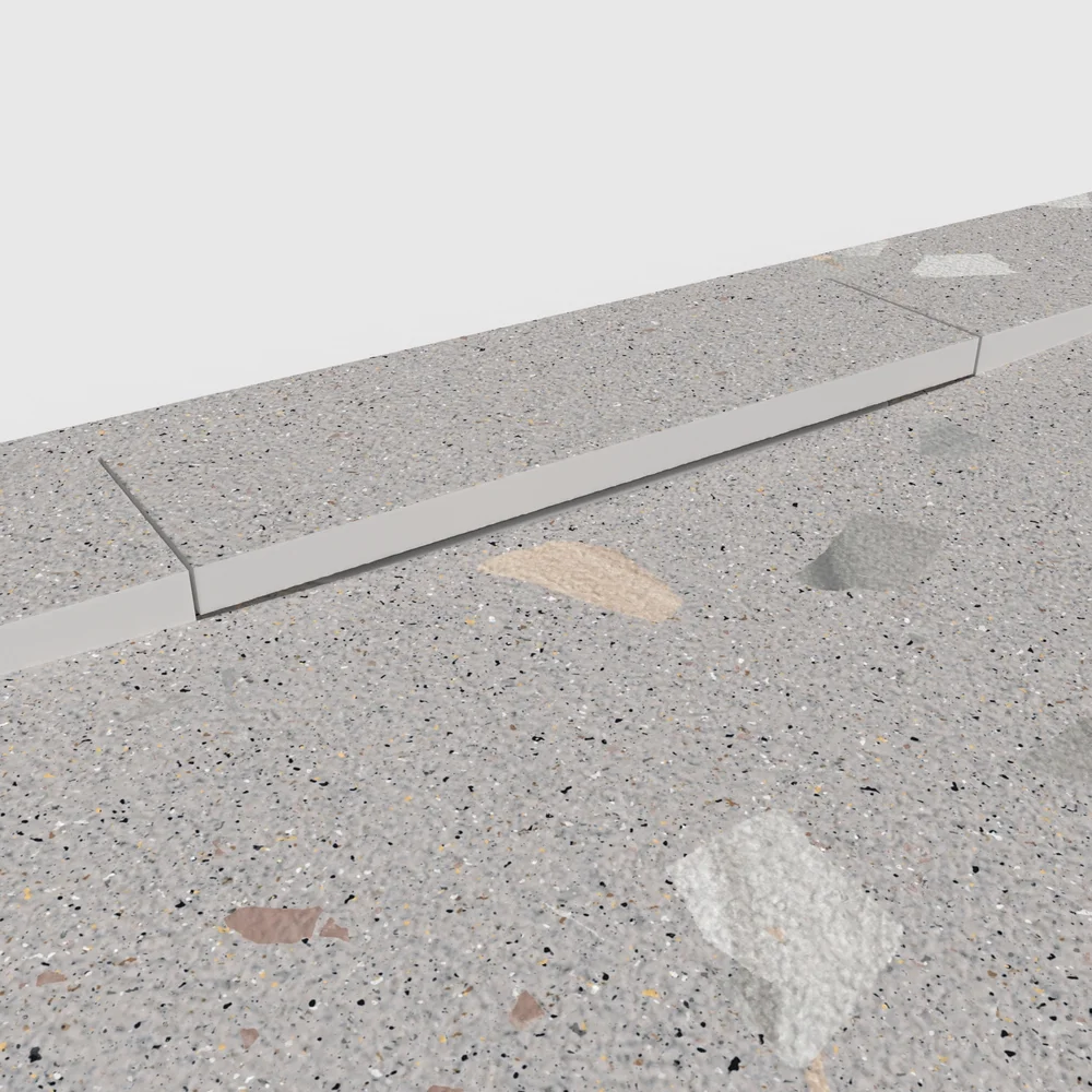 plato ducha plaster 3d terrazo arcopietro detalle.webp