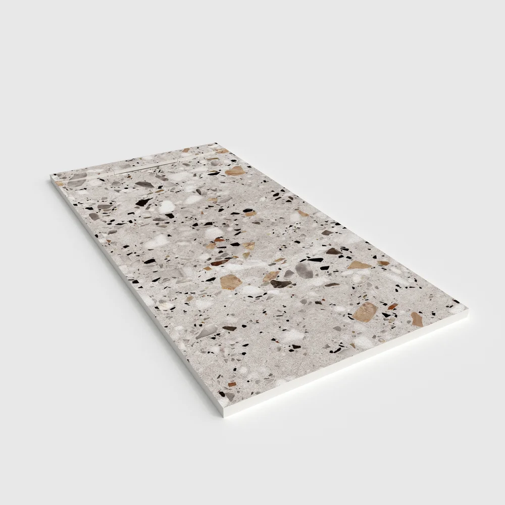 plato ducha plaster 3d terrazo granitura perspectiva.webp