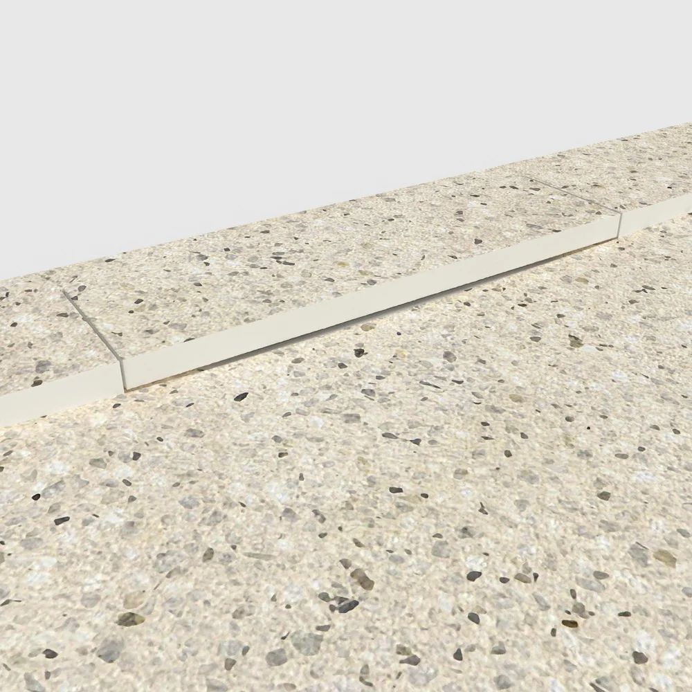 plato ducha plaster 3d terrazo polveretti detalle.webp