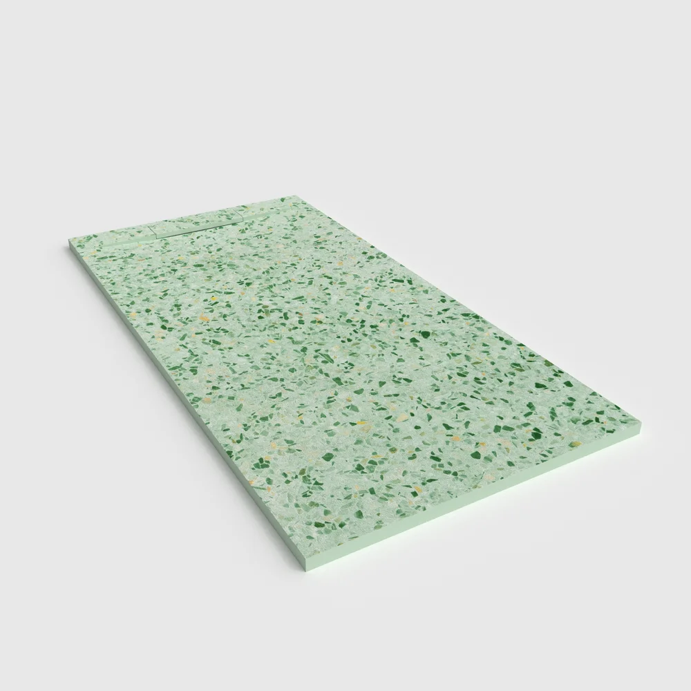 plato ducha plaster 3d terrazo pulvirama perspectiva.webp