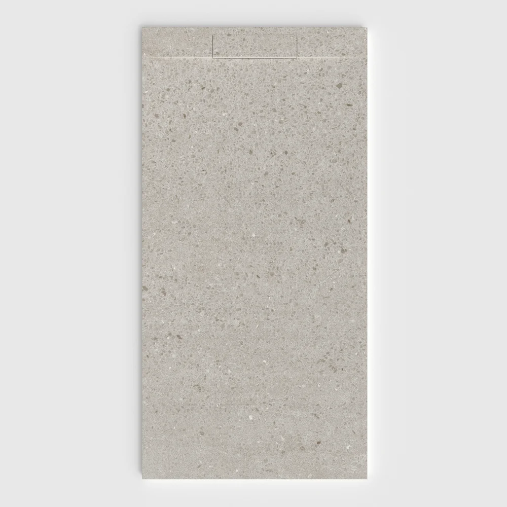 plato ducha plaster 3d terrazo zellorato frontal.webp