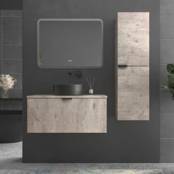 VAROBATH Mueble de bano SKIN suspendido 1 cajon con lavabo sobreencimera HORMIGON.jpg