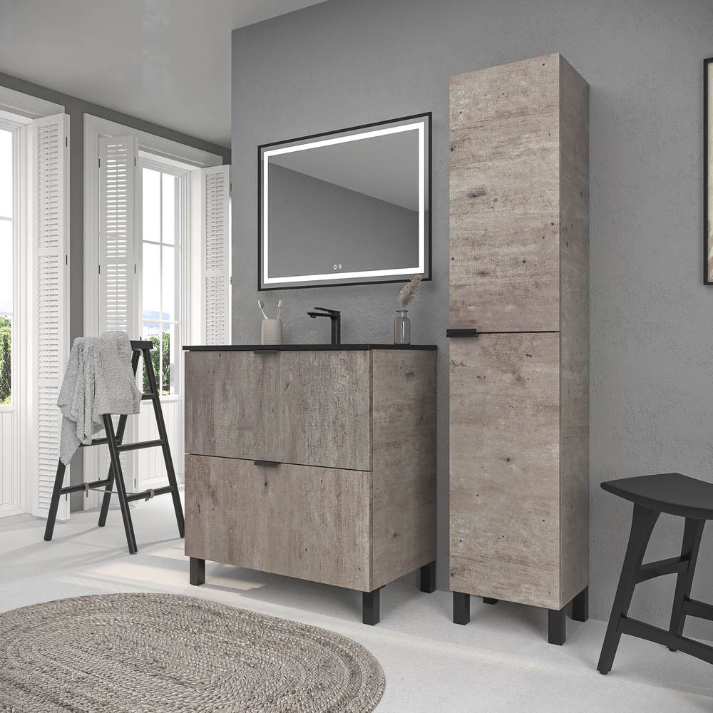 VAROBATH Varobath Mueble de bano con patas 2 cajones LUCE acabado HORMIGON 2.jpg