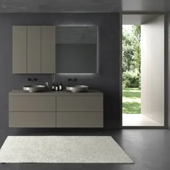 VAROBATH mueble bano TESIS suspendido 4 cajones gris cuarzo 2.webp