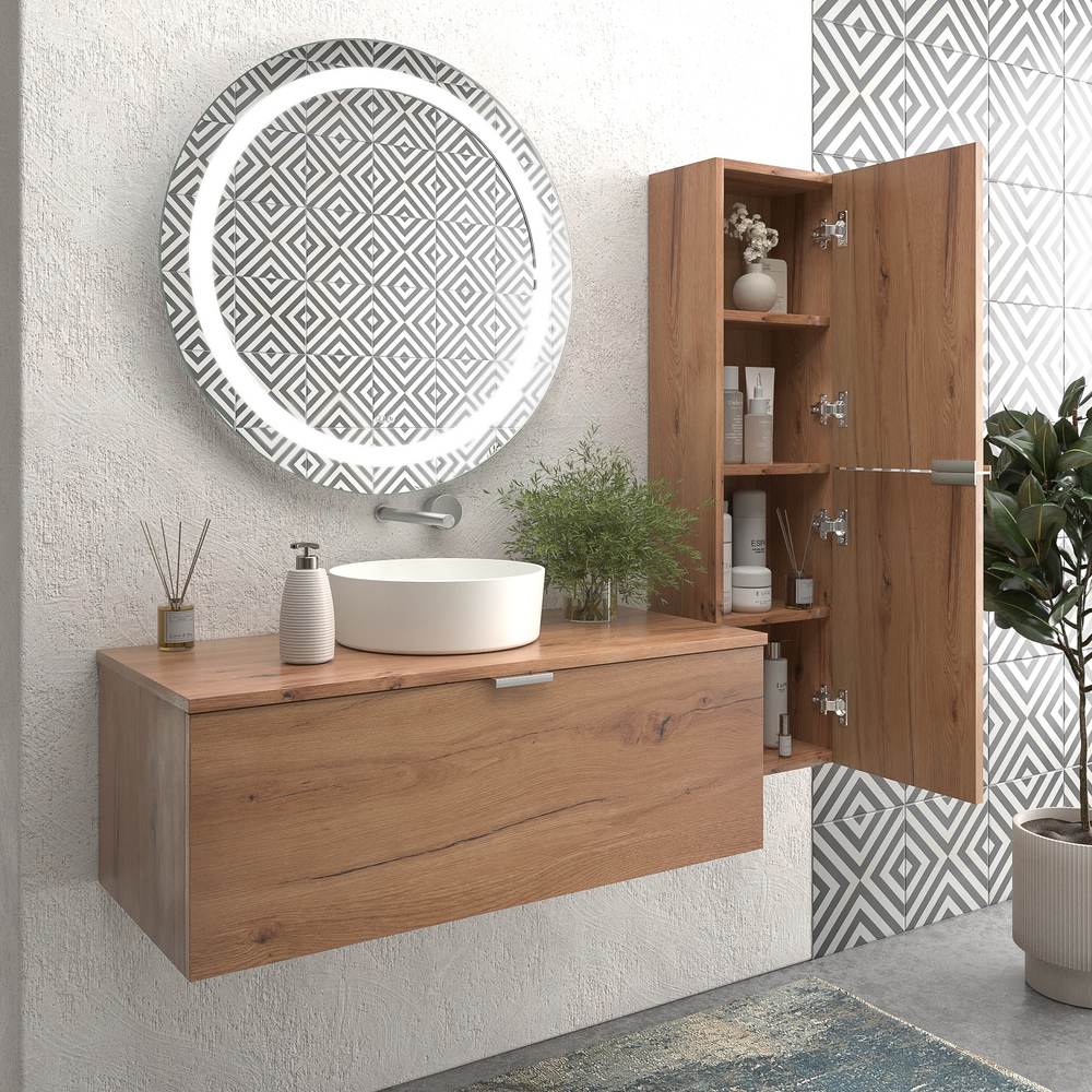 VAROBATH mueble de bano SKIN suspendido 1 cajon MOHAVE con lavabo sobreencimera4.jpg