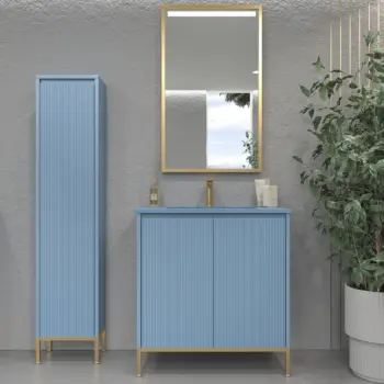 VAROBATH mueble de bano con patas BLANCA azul ral 5024.webp