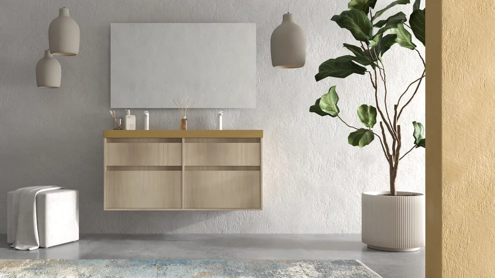 VAROBATH mueble de bano suspendido 4 cajones YOKO alcatrazo moka 4.webp