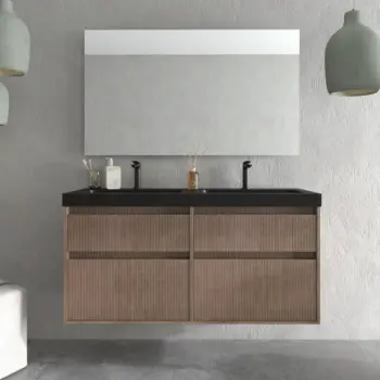 VAROBATH mueble de bano suspendido 4 cajones YOKO bastilla negro 2.webp