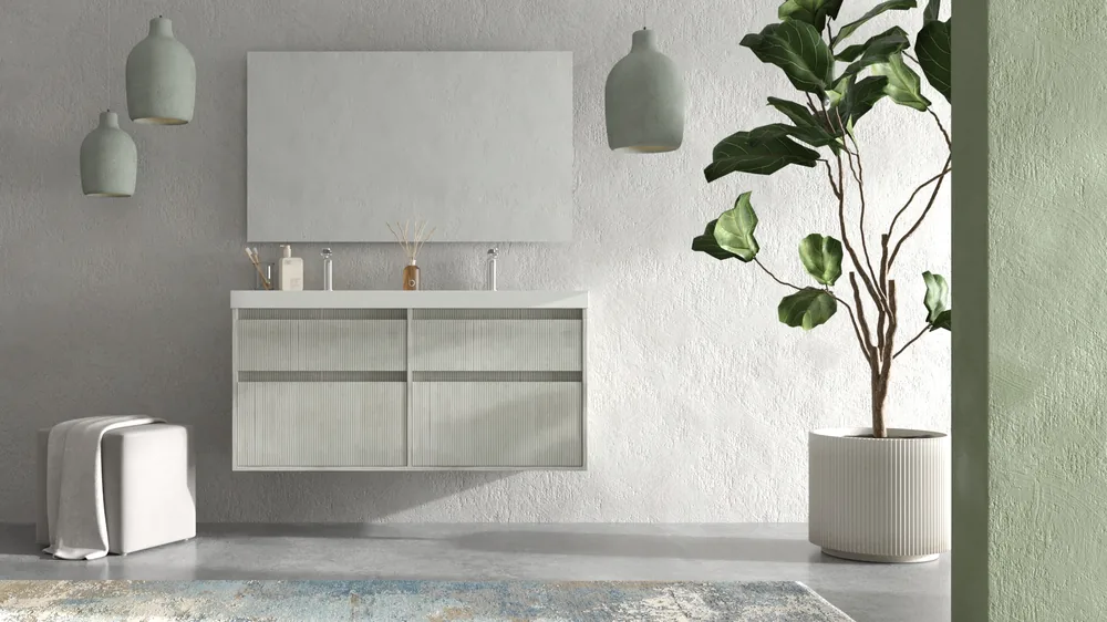 VAROBATH mueble de bano suspendido 4 cajones YOKO polar blanco 5.webp