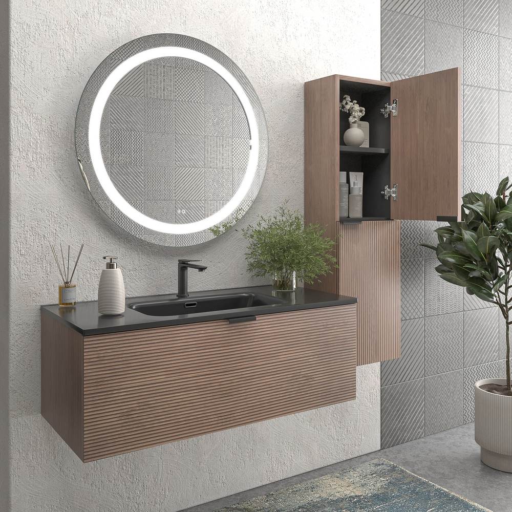 VAROBATH mueble de bano suspendido SKIN 1 cajon BASTILLA con lavabo negro3.jpg