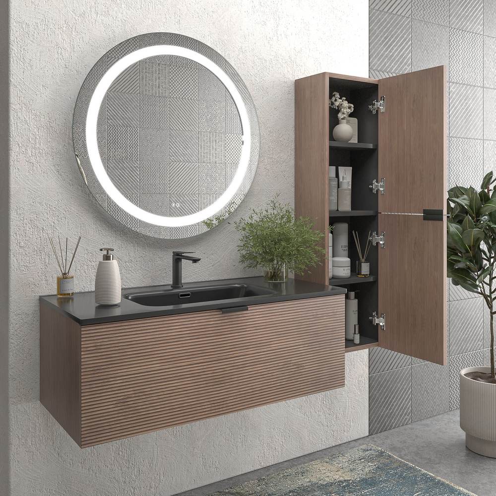 VAROBATH mueble de bano suspendido SKIN 1 cajon BASTILLA con lavabo negro4.jpg