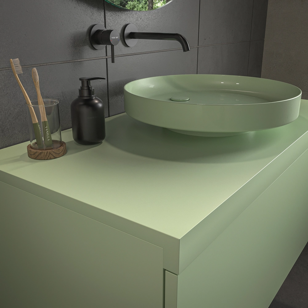 VAROBATH mueble suspendido 1 cajon TESIS verde blanquecino 1.webp