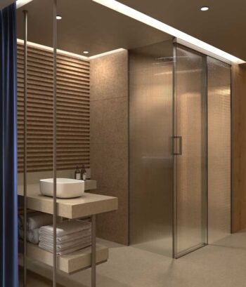 Varobath mampara de ducha rectangula TECH HIGH 2 fijos 1puerta GRIS BEIGE.jpg