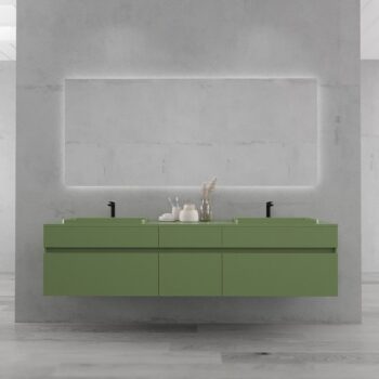 Varobath mueble de bano DUNE suspendido 6 cajones verde reseda.jpg