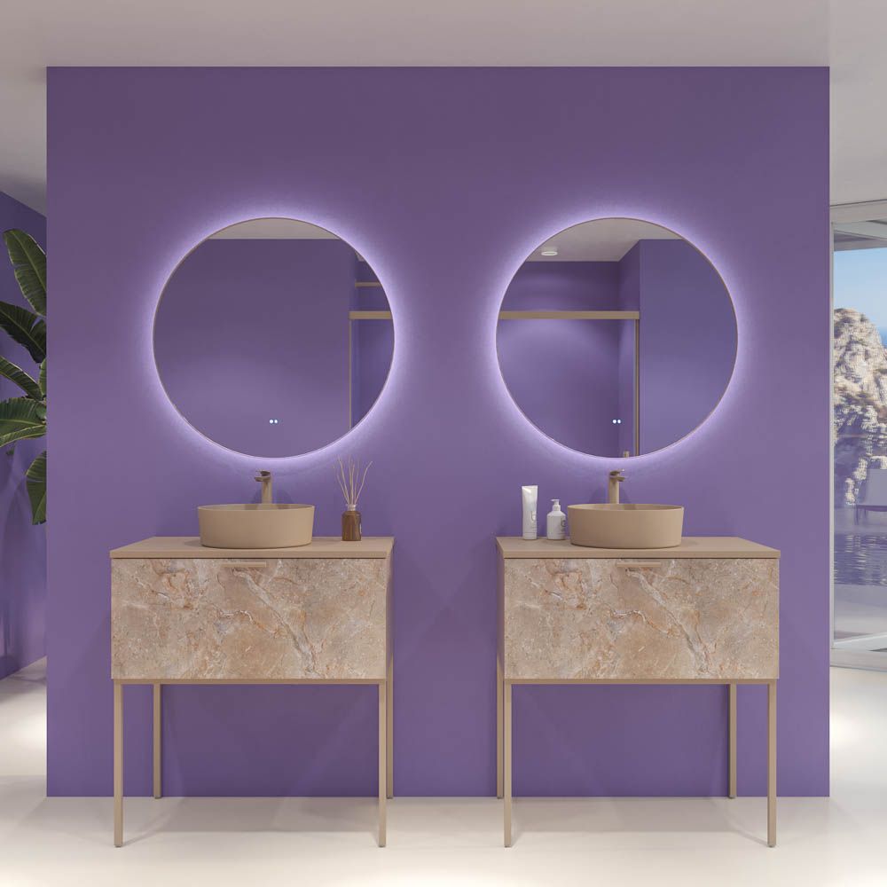 Varobath mueble de baño GRATE onix moka 1