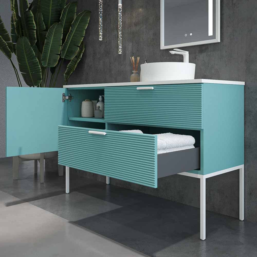 Varobath mueble de bano HOLE 2 cajones 1 puerta PASTE TURQUESA4.jpg