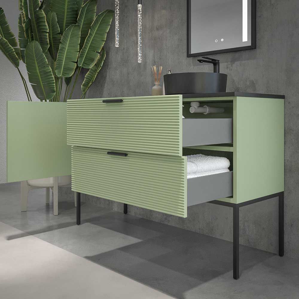 Varobath mueble de bano HOLE 2 cajones 1puerta VERDE RESEDA5.jpg