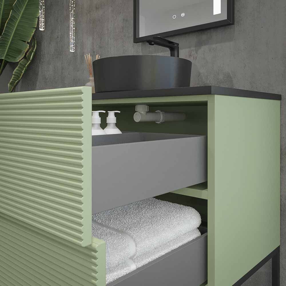 Varobath mueble de bano HOLE 2 cajones 1puerta VERDE RESEDA6.jpg