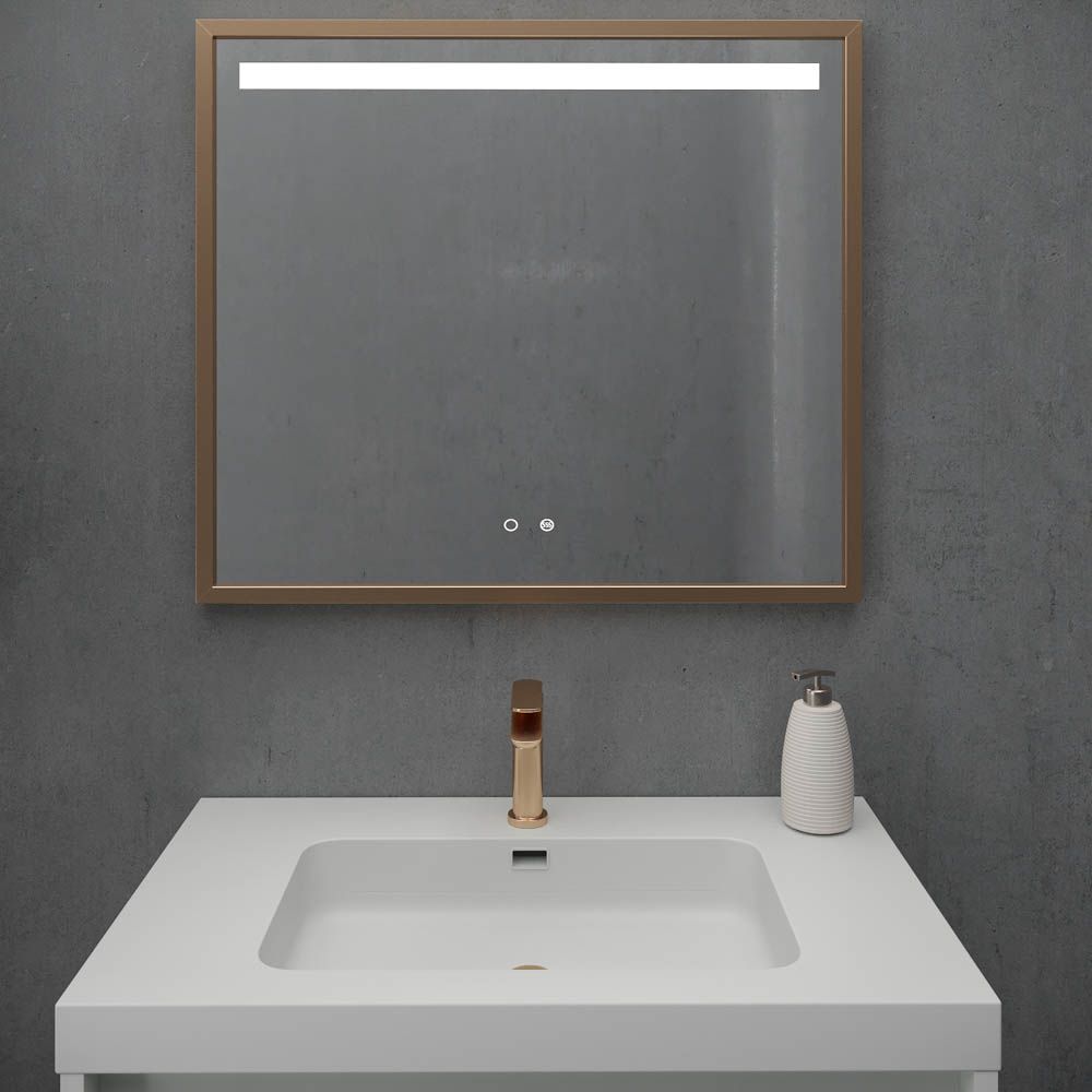 Mueble de baño con patas 2 cajones SMILE con lavabo Solid Surface BEIGE