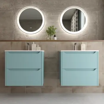 Varobath mueble de bano suspendido TOSCANA turquesa 2.webp