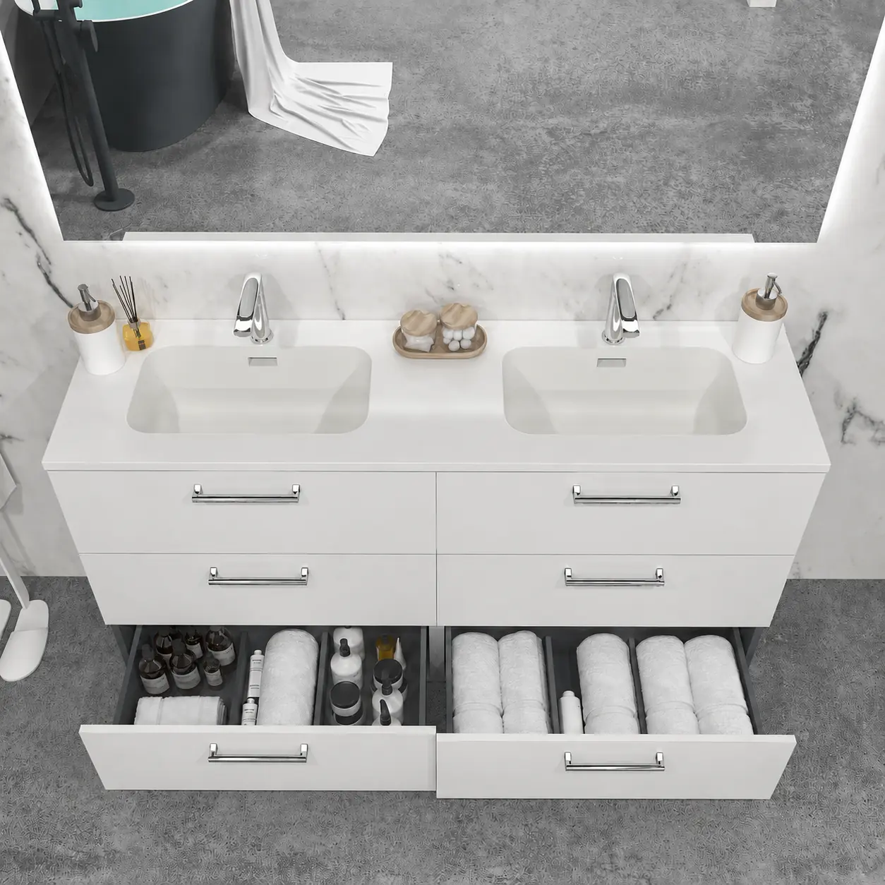 Varobath nexo mueble blanco interiores grafito.webp