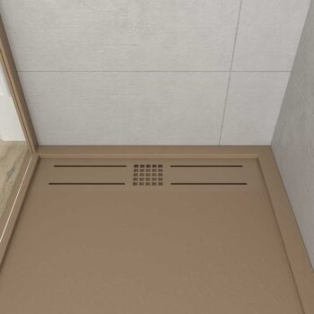 Varobath plato de ducha URBAN-CROME crema-3